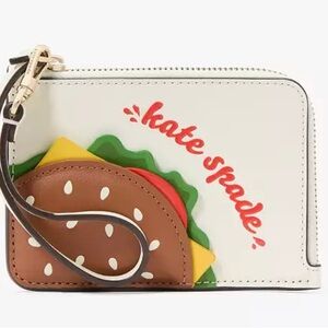 Kate Spade Burger 🍔 Cardholder Wristlet